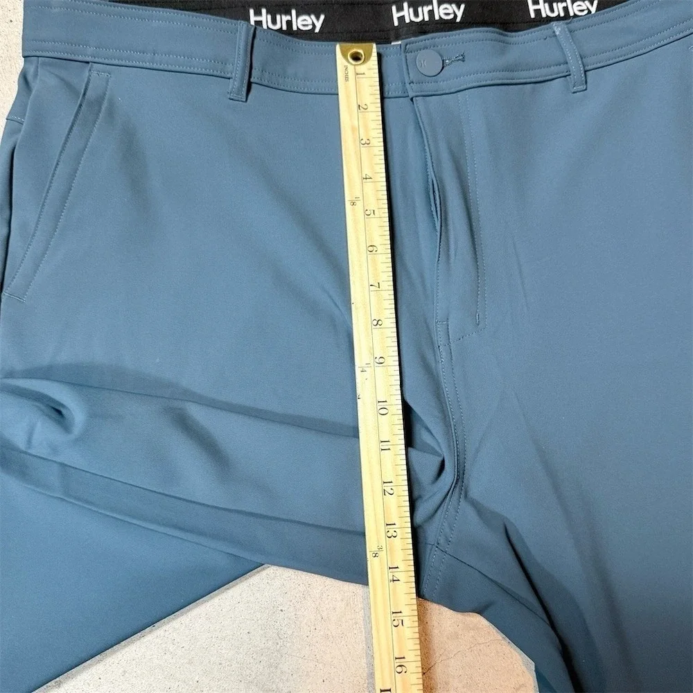 Hurley Pants Mens 40x30 Slate Blue Hybrid Tech Performance Golf Active Stretch‎
